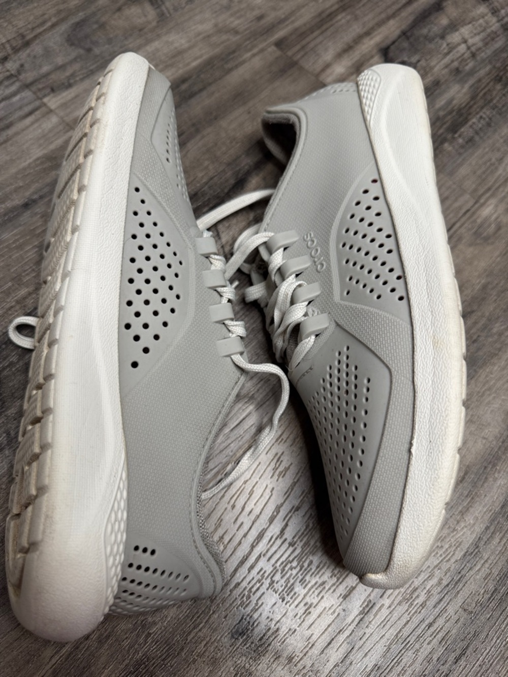 Crocs LiteRide Water Shoes Women’s Size 9 Grey - Picture 2 of 7